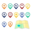 location ui design elements contrast color vector image