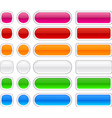 modern web buttons vector image