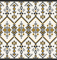 native american indian aztec geometric seamless vector image