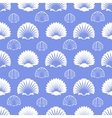 ocean seamless pattern with sea shells vector image vector image