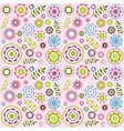 floral background vector image