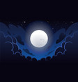 night sky vector image vector image