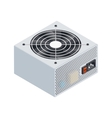power supply isometric detailed icon vector image