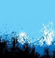 cool tone vector image vector image
