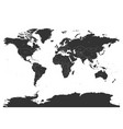 political map of world with capital cities vector image