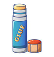 Glue stick icon cartoon style Royalty Free Vector Image