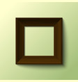 frame for picture vector image vector image