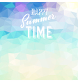 summer tropical beach background vector image