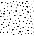 hand drawn seamless pattern vector image vector image