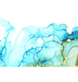 light ocean blue green and gold stone background vector image