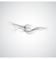 abstract smoke background vector image vector image