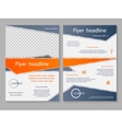 business brochure or cover vector image