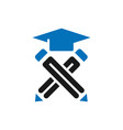 school education modern logo vector image vector image