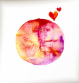 watercolor colorful blot vector image vector image