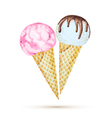 ice cream vector image