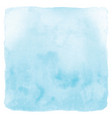 abstract blue watercolor on white background vector image