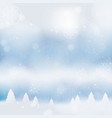 abstract christmas winter background vector image vector image