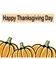 thanksgiving day vector image