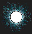 music background of audio sound wave pulse vector image vector image