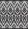 ikat seamless pattern vector image vector image