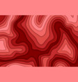 papercut multi layers color background vector image