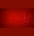 abstract background of intersecting squares vector image