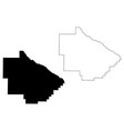 bacon county georgia us united states vector image