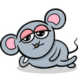 cartoon kawaii mouse vector image