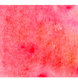 abstract bright orange pink and red watercolor vector image