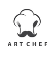 concept of chefs hat with fork and spoon vector image
