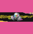 discounts collage grunge banner vector image vector image