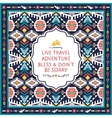 navajo seamless colorful tribal pattern vector image vector image