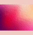 violet and pink poligonal background vector image vector image