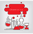 chemistry vector image