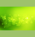 abstract background green and fresh bokeh vector image vector image
