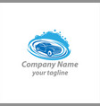 car wash logos concept design automotive vector image
