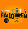 happy halloween vector image