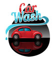 car wash vector image