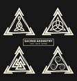 sacred geometry 0034 vector image