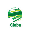 logo globe vector image vector image