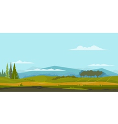 Nature landscape background Royalty Free Vector Image