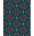 knitted bright seamless winter holiday pattern vector image