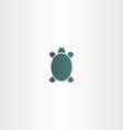 turtle logo sign element symbol vector image