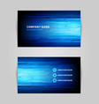 business card with stripes in industrial style vector image