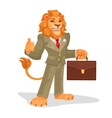 business king vector image