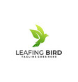 bird template vector image