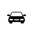 car icon transportation and travel logo vector image