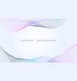 abstract wave beautiful lines concept technology vector image vector image
