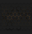 golden modern futuristic neon background eps 10 vector image
