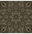 mandala round ornament pattern vector image
